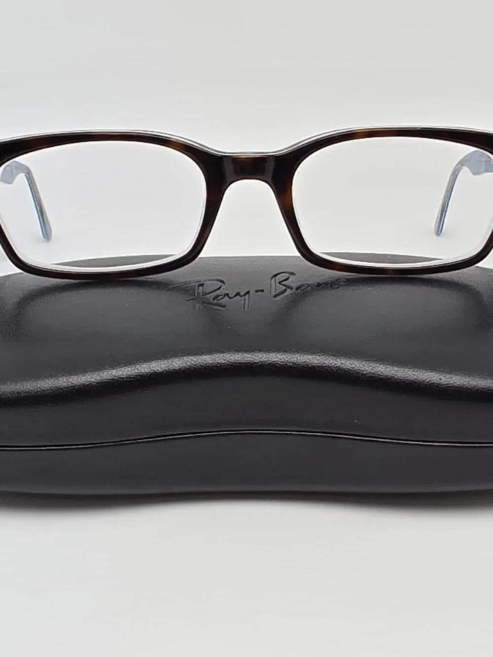 Ray-Ban RB5150 5023 Polished Tortoise Eyeglasses Frame w Flexhinge and Case 50mm